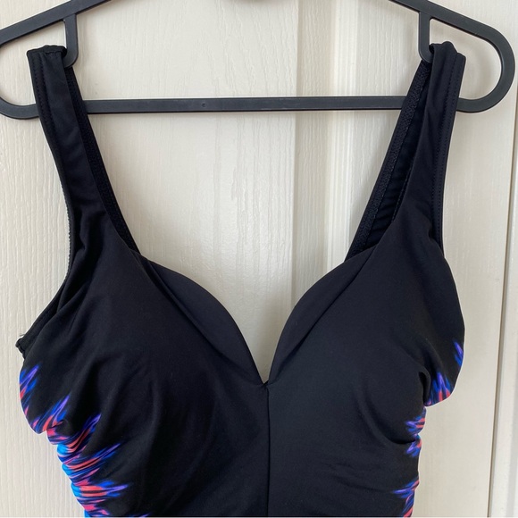 COPY - ❤️ NWOT Miraclesuit Temptress Black One Piece Slimming Swimsuit Size 10 👙 - Picture 3 of 11